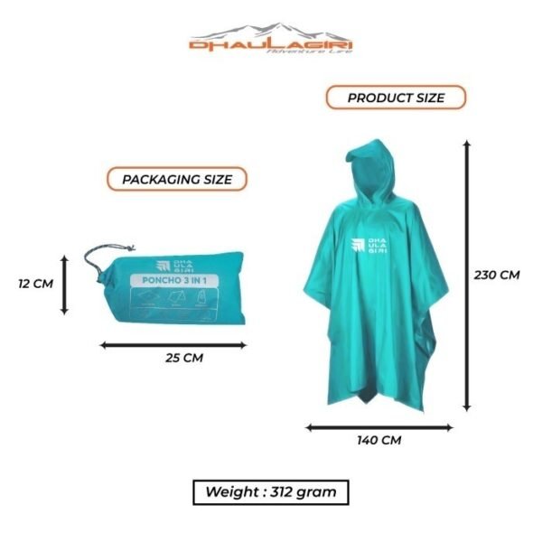 DH PONCHO 3 IN 1 - Image 5