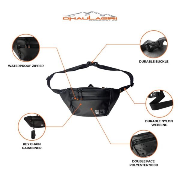 DH FALCO LITE WAISTBAG 2L - Image 7