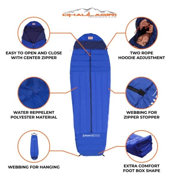 DH SLEEPING BAG DREAM OZ 900 - Image 3