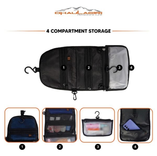 DH TOILETRIES TRAVEL POUCH - Image 4