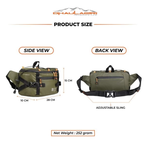 DH CYGNUS WAISTBAG 4L - Image 4