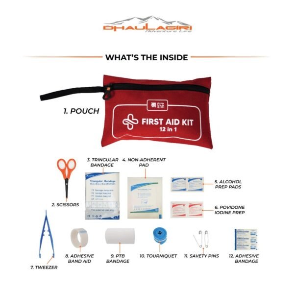 DH FIRST AID KIT 12 IN 1 - Image 3