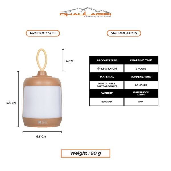 DH CAMPING LAMP 118 - Image 4