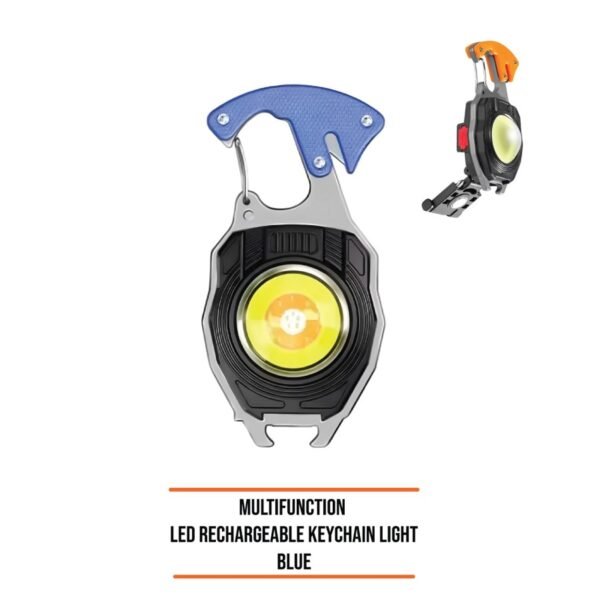 MULTIFUNCTION LED RECHARGEABLE KEYCHAIN LIGHT - Image 2