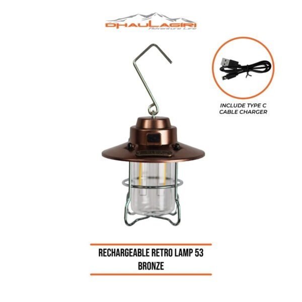 DH RECHARGEABLE RETRO LAMP 53