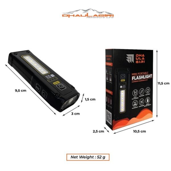 DH PORTABLE FLASHLIGHT COB 59 - Image 2