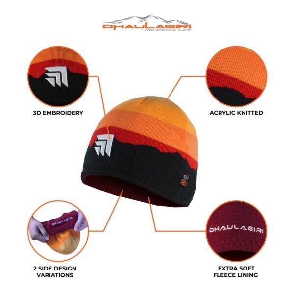 DH BEANIE HAT REVERSIBLE LANDSCAPE - Image 5