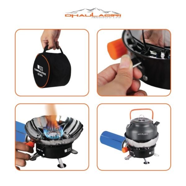 DH CAMPING STOVE WINDPROOF 203 - Image 4