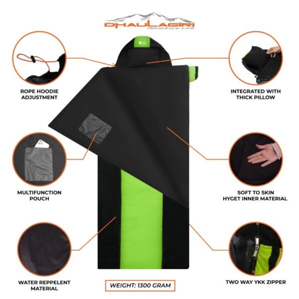 DH SLEEPING BAG DREAM OZ 700 - Image 5