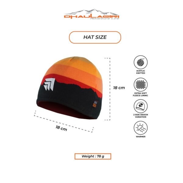 DH BEANIE HAT REVERSIBLE LANDSCAPE - Image 6