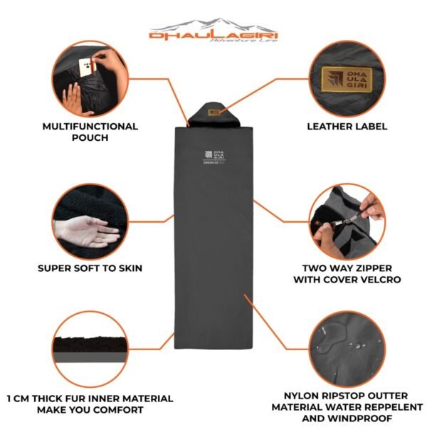 DH SLEEPING BAG DREAM OZ 500 - Image 4