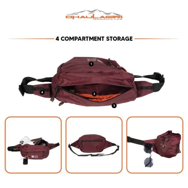 DH FOLDABLE GALLUS WAISTBAG - Image 7