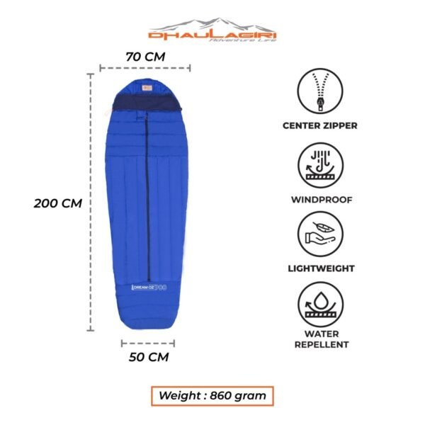 DH SLEEPING BAG DREAM OZ 900 - Image 2