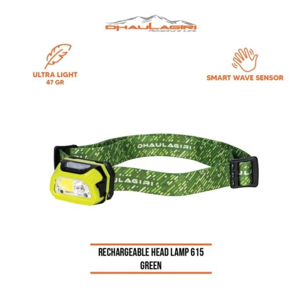 DH RECHARGEABLE HEADLAMP 615 - Gambar 2