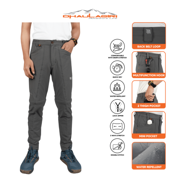 DH SATYA CONVERTIBLE PANTS - Image 4