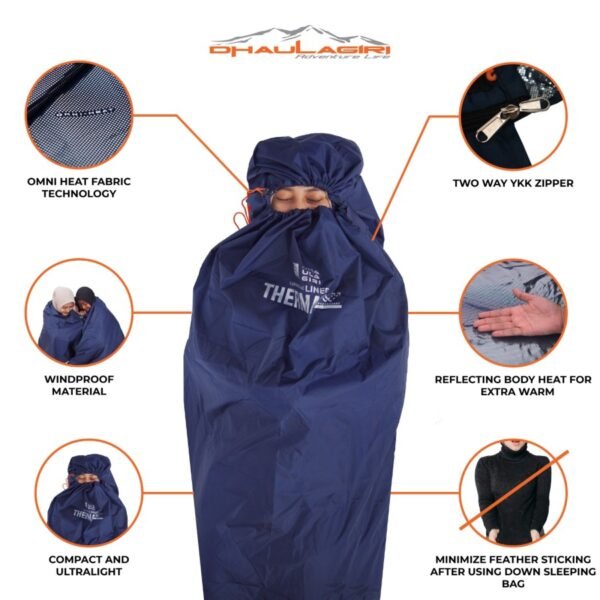 DH SLEEPING BAG LINER THERMAL - Image 4