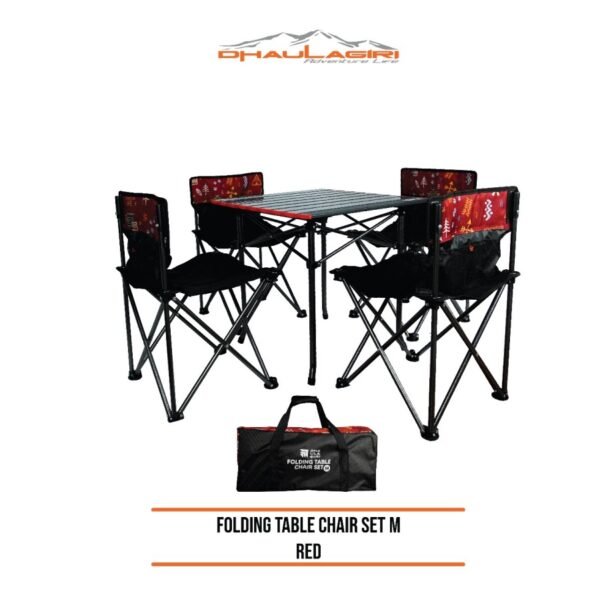 DH FOLDING TABLE AND CHAIR SET M