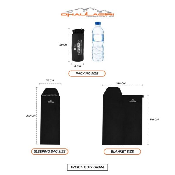 DH SLEEPING BAG LINER THERMAL - Image 3