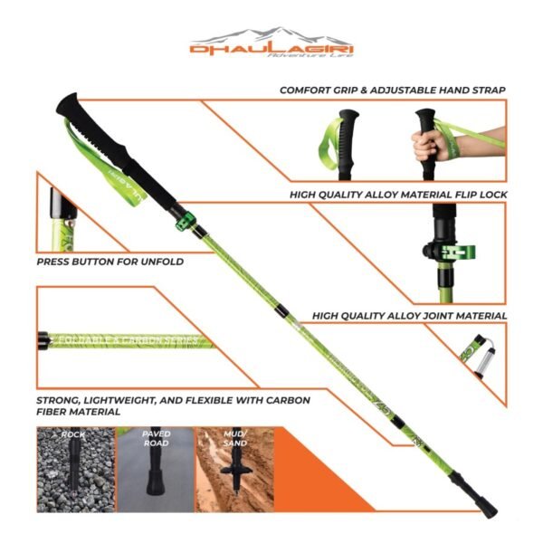 DH TREKKING POLE Z5 - Image 4