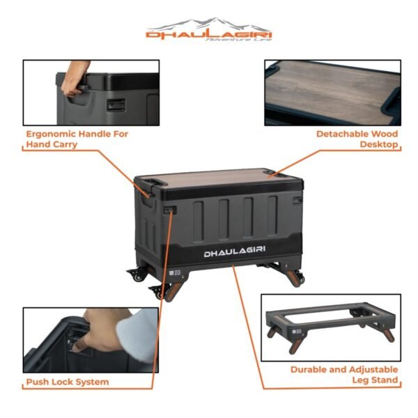 DH FOLDABLE STORAGE BOX 55L - Image 3