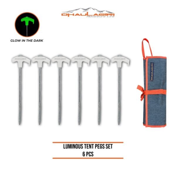 LUMINOUS TENT PEGS