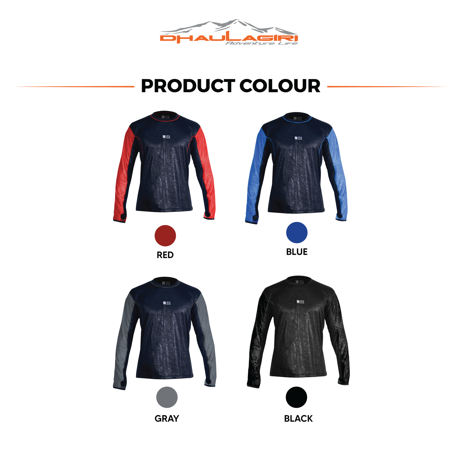 BASELAYER T-SHIRT CONTOUR LONG-SLEEVE - Gambar 7