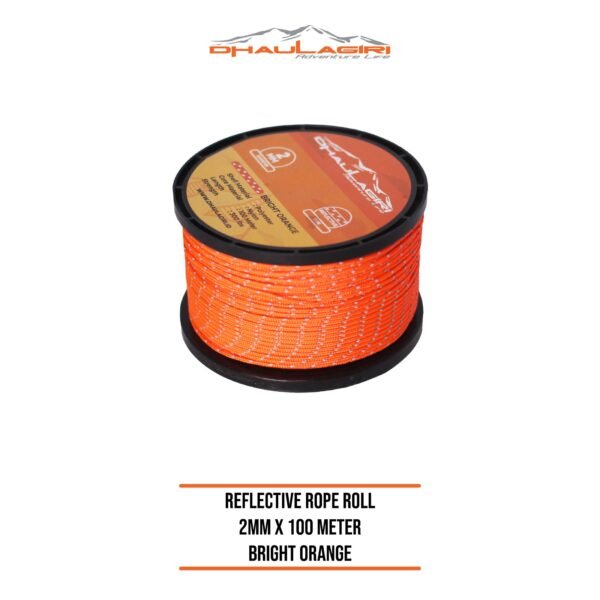 REFLECTIVE ROPE ROLL 2MM - Image 3