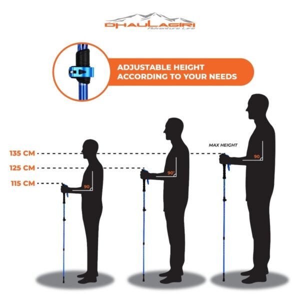 DH TREKKING POLE 105 - Gambar 5