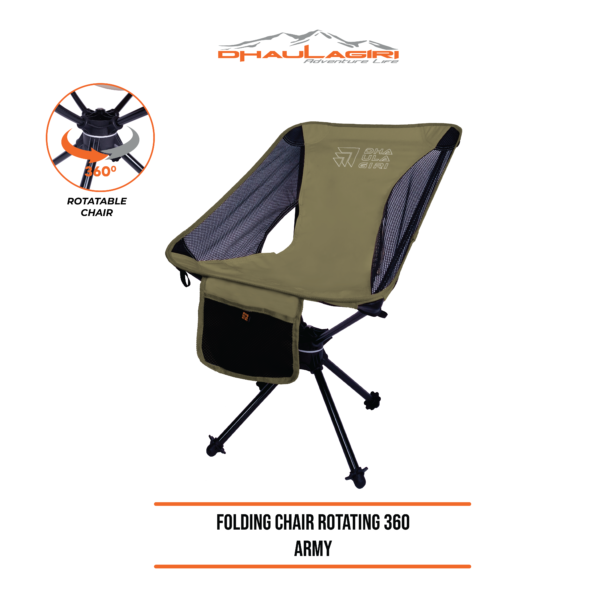 DH FOLDING CHAIR ROTATING 360° - Gambar 2