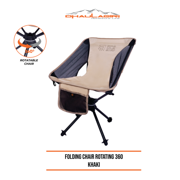 DH FOLDING CHAIR ROTATING 360°