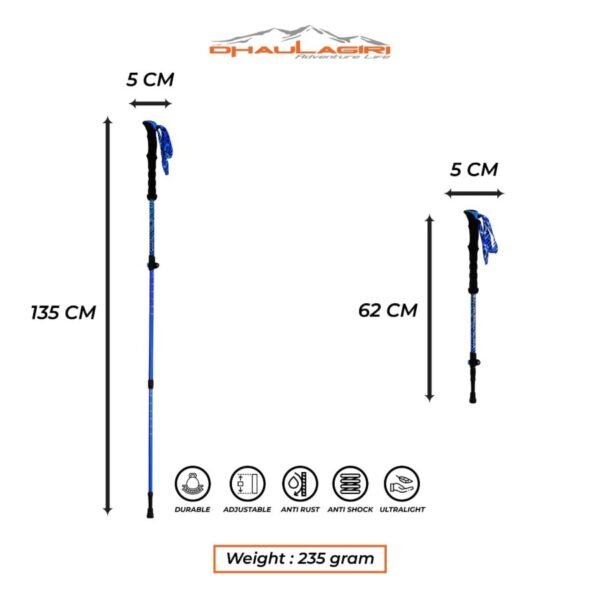 DH TREKKING POLE 105 - Gambar 3