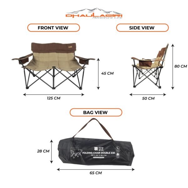 FOLDING CHAIR DOUBLE 230 - Image 2