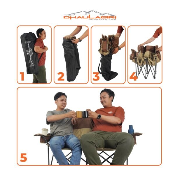FOLDING CHAIR DOUBLE 230 - Image 4