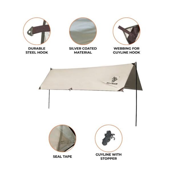 HILLMAN FLYSHEET 3X5 M - Gambar 4