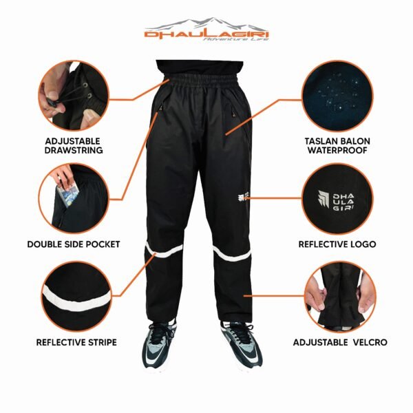 DH RAIN PANTS WATERPROOF - Image 3