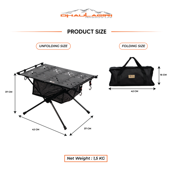 FOLDING TABLE XT - Gambar 3
