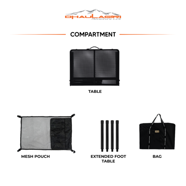 FOLDING MESH TABLE L - Gambar 5