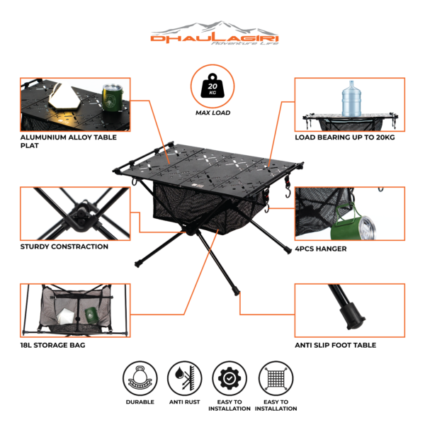 FOLDING TABLE XT - Gambar 4