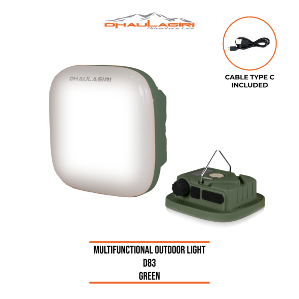 MULTIFUNCTIONAL OUTDOOR LIGHT D83 - Gambar 2