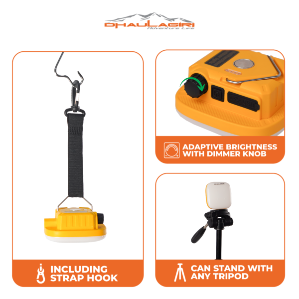 MULTIFUNCTIONAL OUTDOOR LIGHT D83 - Gambar 5