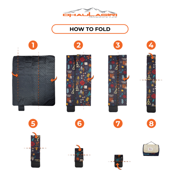FOLDING PICNIC MATT BAG - Gambar 7