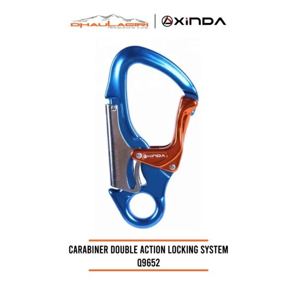 XINDA CARABINER DOUBLE ACTION LOCKING SYSTEM Q9652