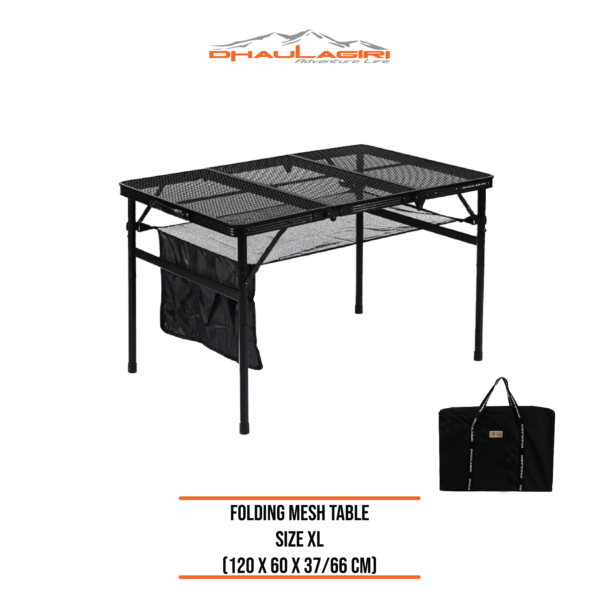 FOLDING MESH TABLE XL