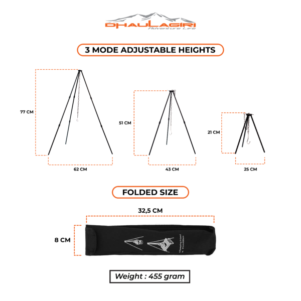 MINI CAMPING TRIPOD - Image 2