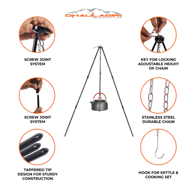 MINI CAMPING TRIPOD - Image 4
