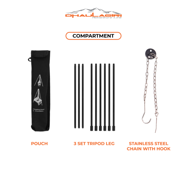 MINI CAMPING TRIPOD - Image 3
