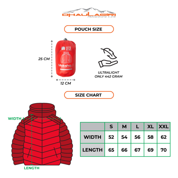 MOKSHA GOOSEDOWN JACKET - Gambar 4