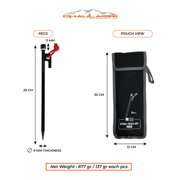 STEEL PEGS SET - Image 3