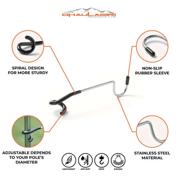 LAMP HOOK 14 CM - Gambar 3