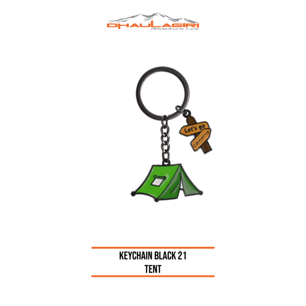 KEYCHAIN BLACK 21